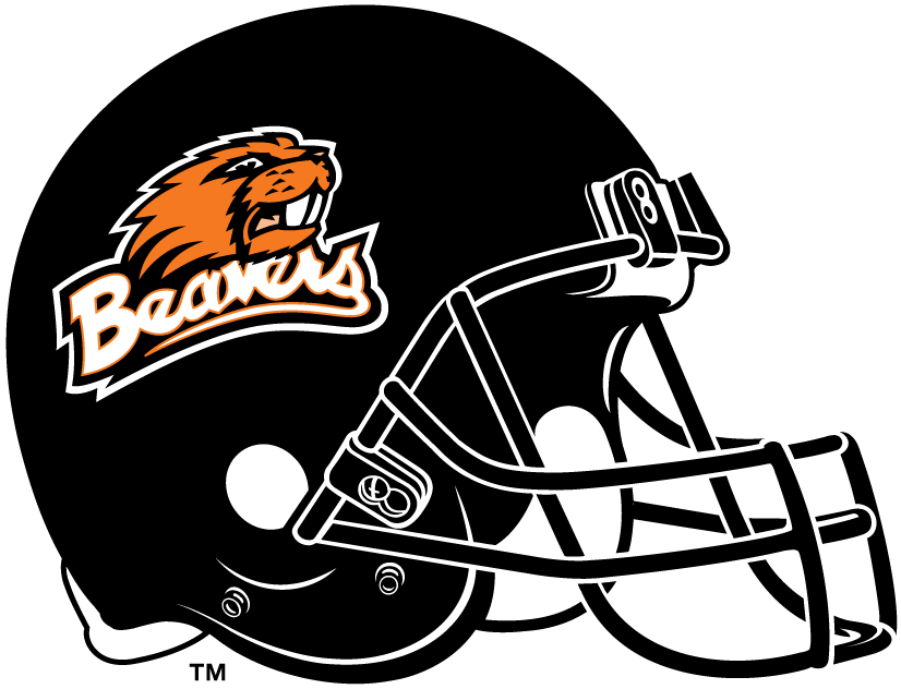 Oregon State Beavers 1997-2012 Helmet Logo diy iron on heat transfer